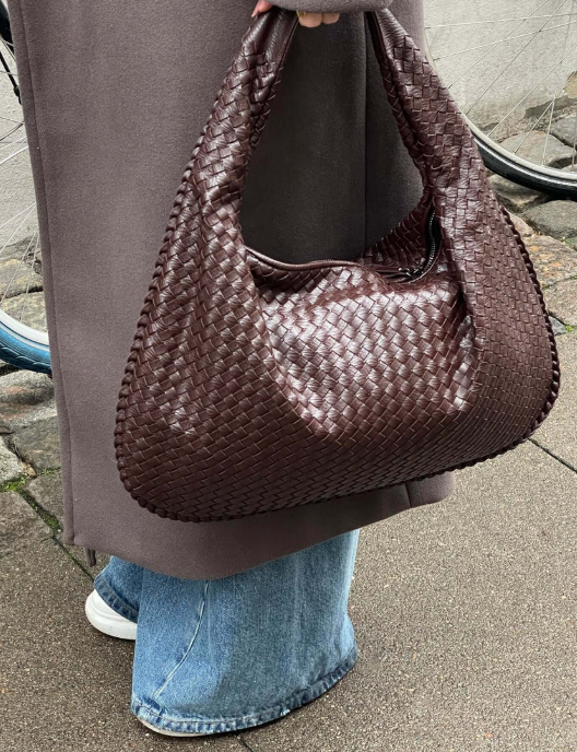KLARA | XXL Geflochtene Tasche