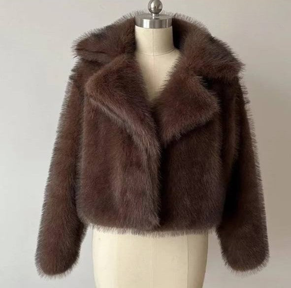 Marian Kunstpelzjacke