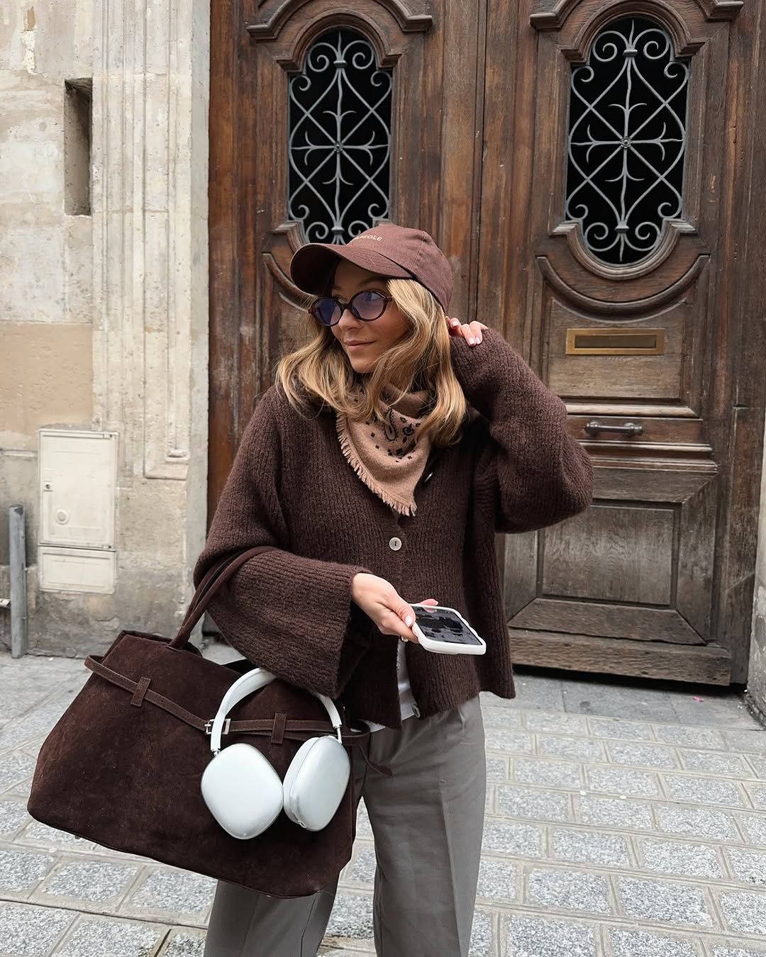 Amalia | Tasche aus Veloursleder