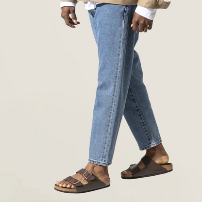 MIRA|Ledersandalen