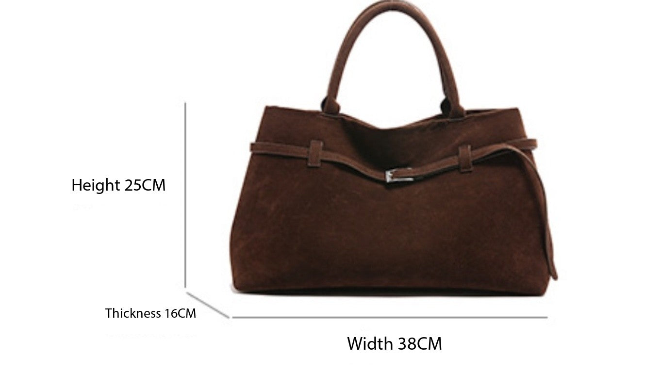 Amalia | Tasche aus Veloursleder