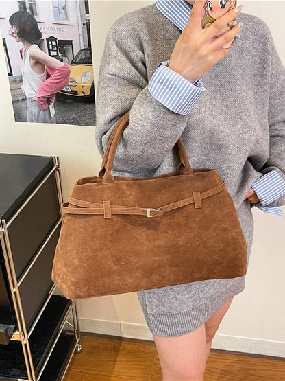 Amalia | Tasche aus Veloursleder