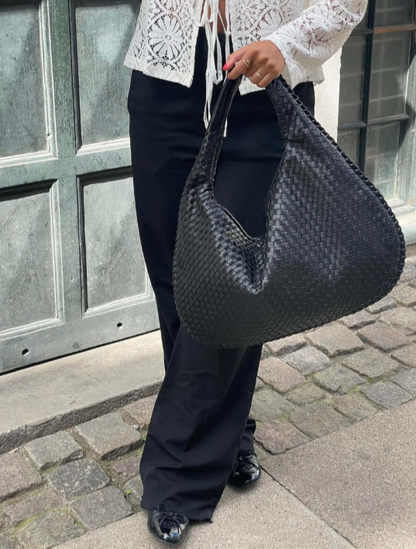 KLARA | XXL Geflochtene Tasche