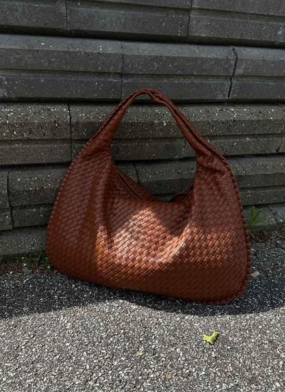 KLARA | XXL Geflochtene Tasche