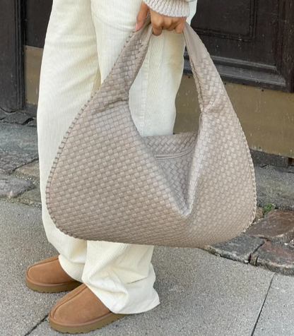 KLARA | XXL Geflochtene Tasche