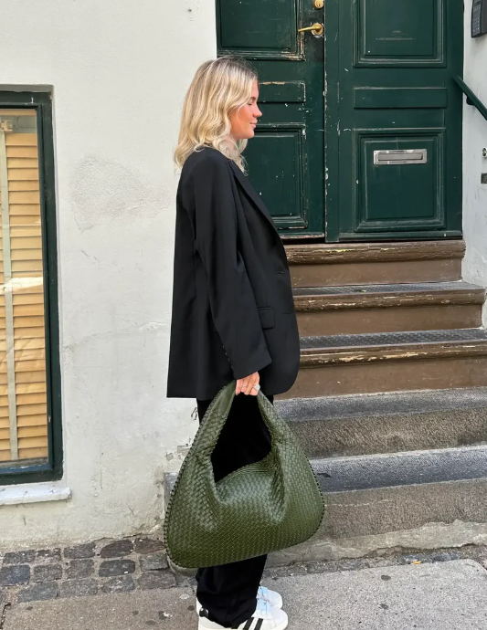 KLARA | XXL Geflochtene Tasche