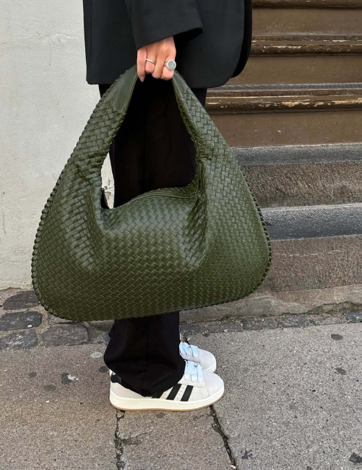 KLARA | XXL Geflochtene Tasche