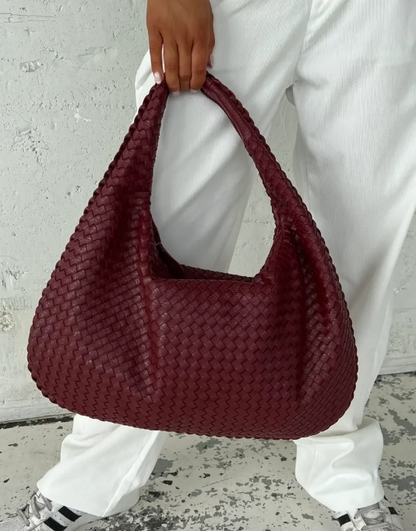 KLARA | XXL Geflochtene Tasche