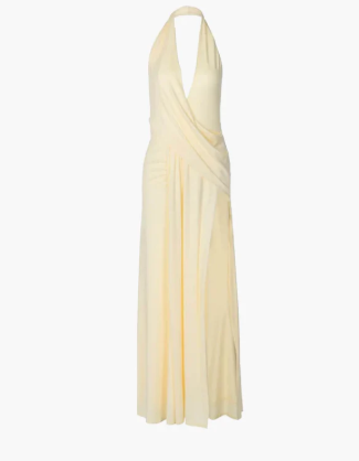 Nad Maxikleid mit tiefem Ausschnitt