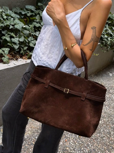 Amalia | Tasche aus Veloursleder