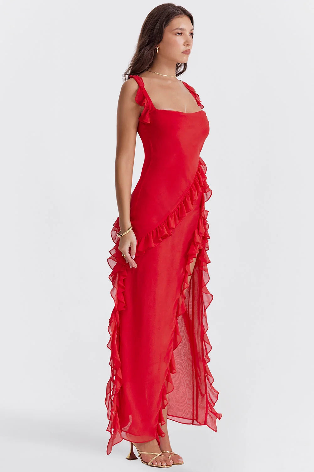 Dahlia | Kleid mit Volants