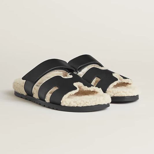 ATHENÉ | Sandalen aus Fell